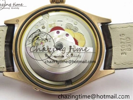 1229 Cellini 50535 Moonphase RG GMF Best Edition White Dial on Brown Leather Strap A Lightweight 2634